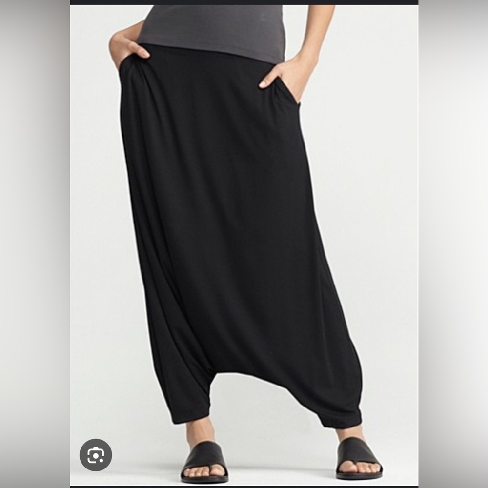 Eileen Fisher Drop Crotch Harem Pants